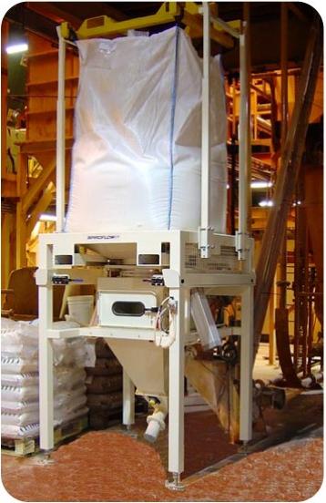 Big-Bag-ürítő berendezések 